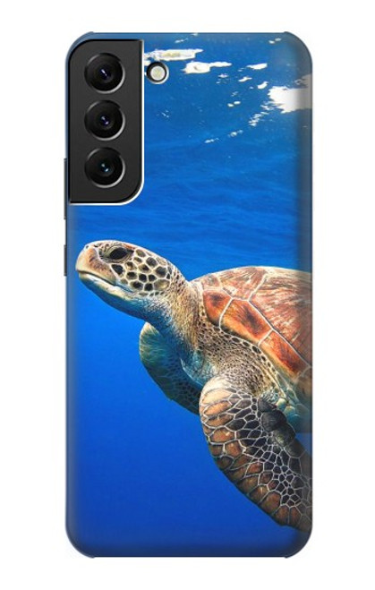 W3898 Sea Turtle Hülle Schutzhülle Taschen und Leder Flip für Samsung Galaxy S22 Plus