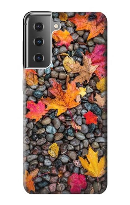 W3889 Maple Leaf Hülle Schutzhülle Taschen und Leder Flip für Samsung Galaxy S21 Plus 5G, Galaxy S21+ 5G