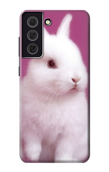 W3870 Cute Baby Bunny Hülle Schutzhülle Taschen und Leder Flip für Samsung Galaxy S21 FE 5G