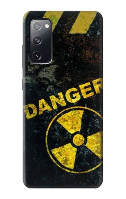 W3891 Nuclear Hazard Danger Hülle Schutzhülle Taschen und Leder Flip für Samsung Galaxy S20 FE