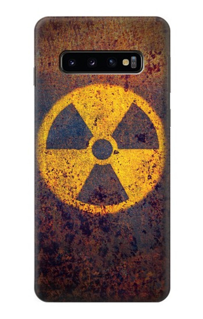 W3892 Nuclear Hazard Hülle Schutzhülle Taschen und Leder Flip für Samsung Galaxy S10