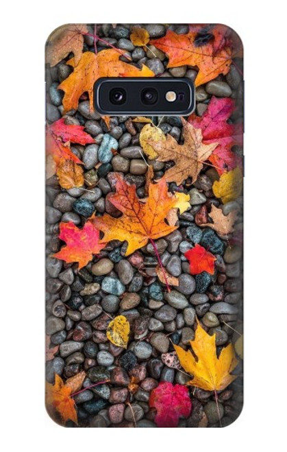 W3889 Maple Leaf Hülle Schutzhülle Taschen und Leder Flip für Samsung Galaxy S10e