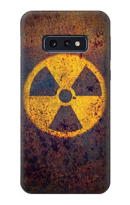 W3892 Nuclear Hazard Hülle Schutzhülle Taschen und Leder Flip für Samsung Galaxy S10e