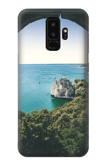 W3865 Europe Duino Beach Italy Hülle Schutzhülle Taschen und Leder Flip für Samsung Galaxy S9 Plus