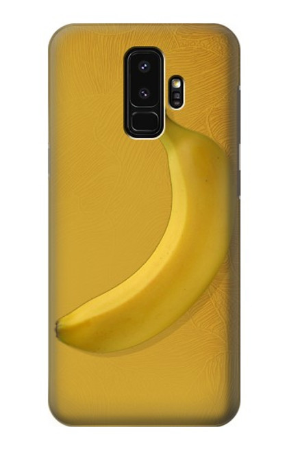 W3872 Banana Hülle Schutzhülle Taschen und Leder Flip für Samsung Galaxy S9 Plus