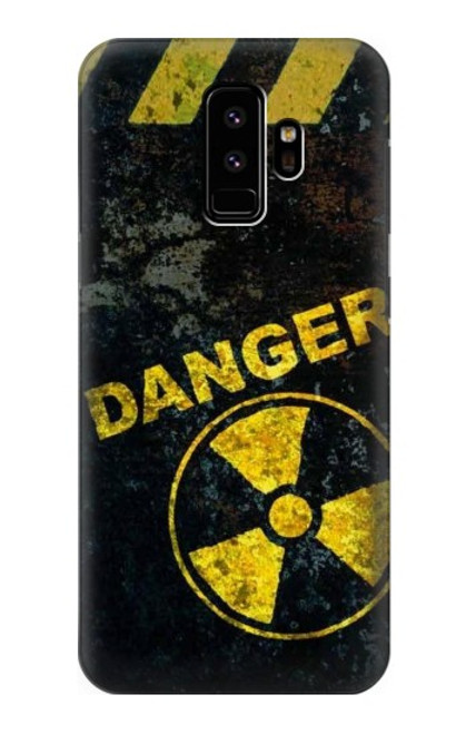 W3891 Nuclear Hazard Danger Hülle Schutzhülle Taschen und Leder Flip für Samsung Galaxy S9