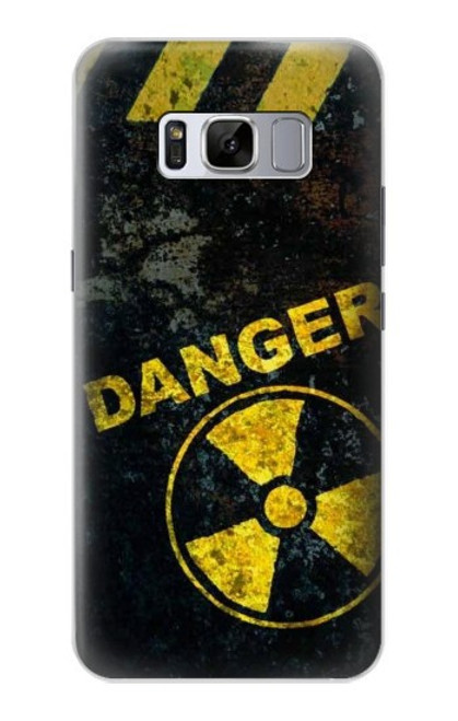 W3891 Nuclear Hazard Danger Hülle Schutzhülle Taschen und Leder Flip für Samsung Galaxy S8 Plus