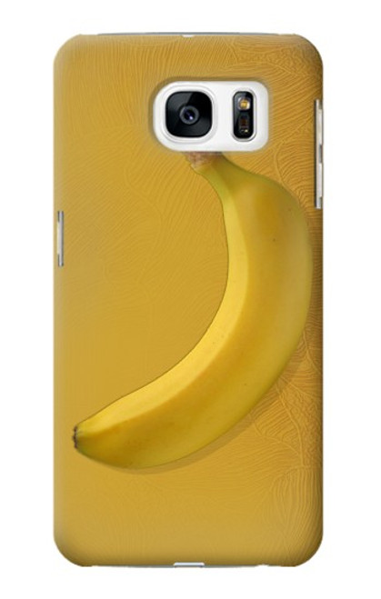 W3872 Banana Hülle Schutzhülle Taschen und Leder Flip für Samsung Galaxy S7