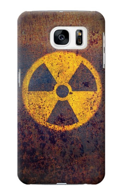 W3892 Nuclear Hazard Hülle Schutzhülle Taschen und Leder Flip für Samsung Galaxy S7