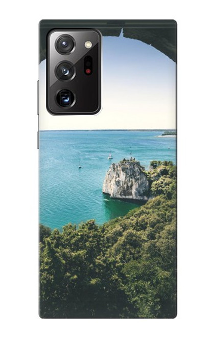 W3865 Europe Duino Beach Italy Hülle Schutzhülle Taschen und Leder Flip für Samsung Galaxy Note 20 Ultra, Ultra 5G
