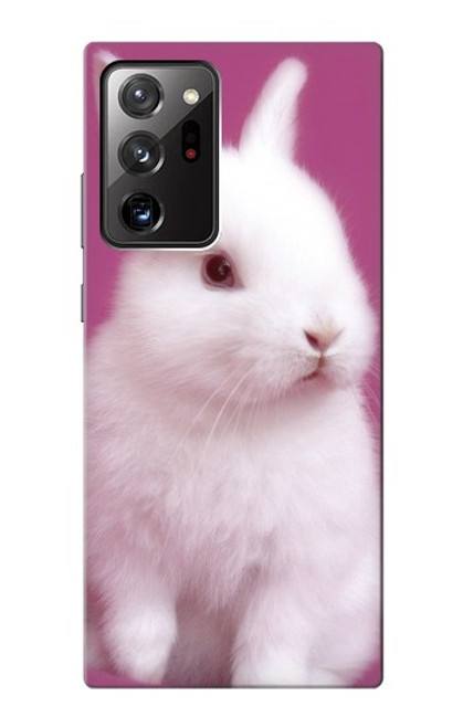 W3870 Cute Baby Bunny Hülle Schutzhülle Taschen und Leder Flip für Samsung Galaxy Note 20 Ultra, Ultra 5G