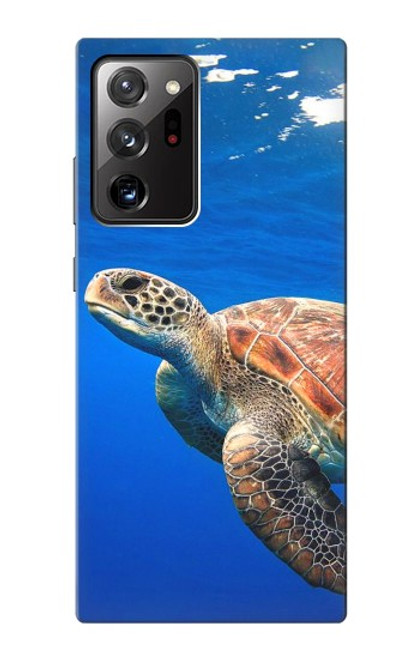 W3898 Sea Turtle Hülle Schutzhülle Taschen und Leder Flip für Samsung Galaxy Note 20 Ultra, Ultra 5G