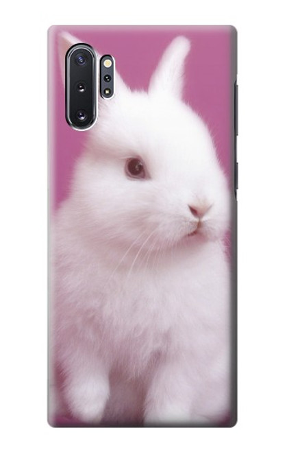 W3870 Cute Baby Bunny Hülle Schutzhülle Taschen und Leder Flip für Samsung Galaxy Note 10 Plus