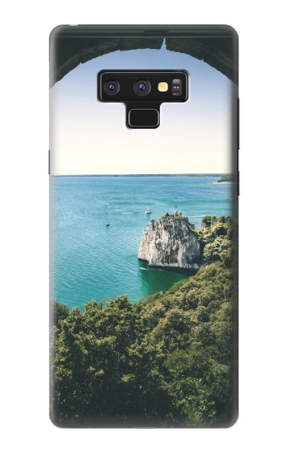 W3865 Europe Duino Beach Italy Hülle Schutzhülle Taschen und Leder Flip für Note 9 Samsung Galaxy Note9