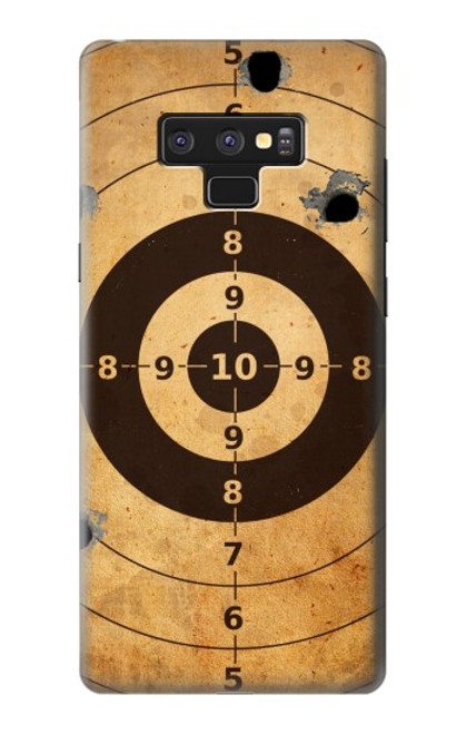 W3894 Paper Gun Shooting Target Hülle Schutzhülle Taschen und Leder Flip für Note 9 Samsung Galaxy Note9