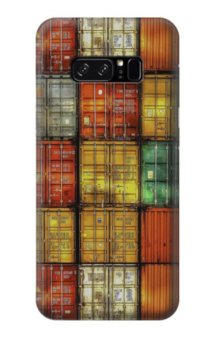 W3861 Colorful Container Block Hülle Schutzhülle Taschen und Leder Flip für Note 8 Samsung Galaxy Note8