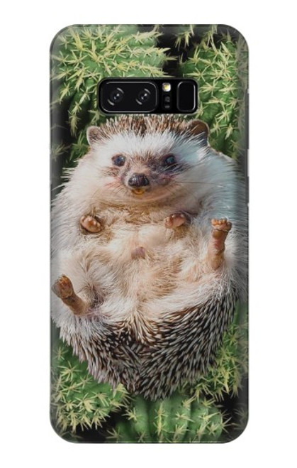 W3863 Pygmy Hedgehog Dwarf Hedgehog Paint Hülle Schutzhülle Taschen und Leder Flip für Note 8 Samsung Galaxy Note8