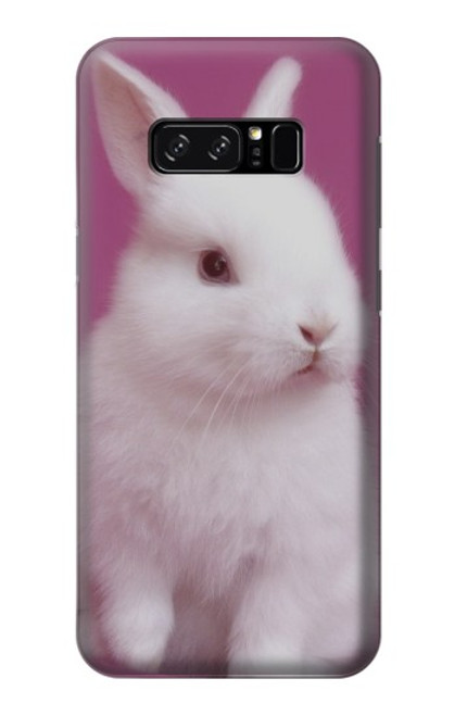 W3870 Cute Baby Bunny Hülle Schutzhülle Taschen und Leder Flip für Note 8 Samsung Galaxy Note8