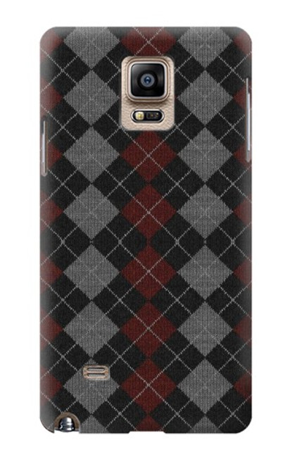 W3907 Sweater Texture Hülle Schutzhülle Taschen und Leder Flip für Samsung Galaxy Note 4