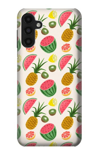 W3883 Fruit Pattern Hülle Schutzhülle Taschen und Leder Flip für Samsung Galaxy A13 4G