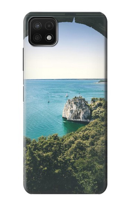 W3865 Europe Duino Beach Italy Hülle Schutzhülle Taschen und Leder Flip für Samsung Galaxy A22 5G