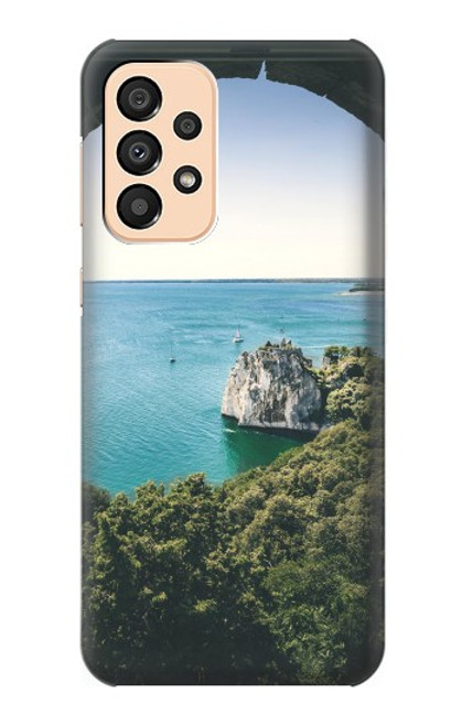 W3865 Europe Duino Beach Italy Hülle Schutzhülle Taschen und Leder Flip für Samsung Galaxy A33 5G