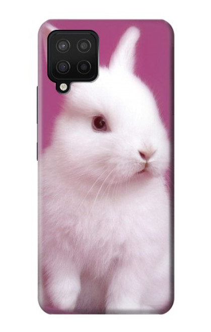 W3870 Cute Baby Bunny Hülle Schutzhülle Taschen und Leder Flip für Samsung Galaxy A42 5G