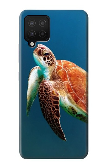 W3899 Sea Turtle Hülle Schutzhülle Taschen und Leder Flip für Samsung Galaxy A42 5G