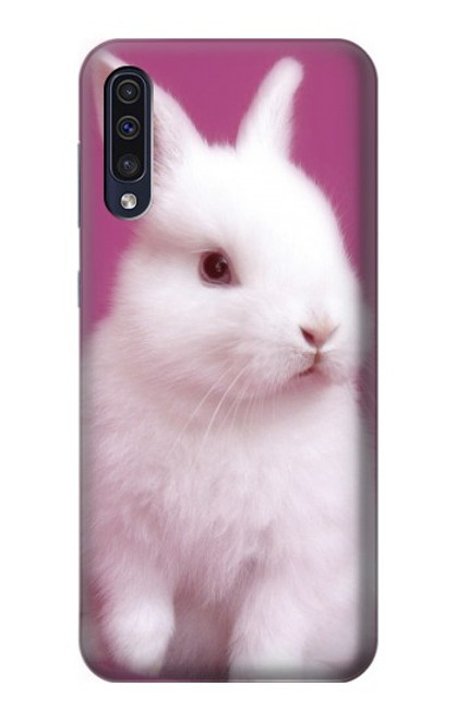 W3870 Cute Baby Bunny Hülle Schutzhülle Taschen und Leder Flip für Samsung Galaxy A70