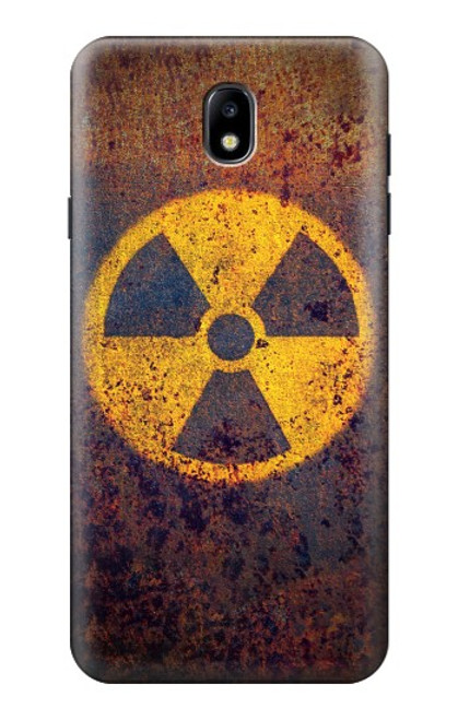 W3892 Nuclear Hazard Hülle Schutzhülle Taschen und Leder Flip für Samsung Galaxy J7 (2018), J7 Aero, J7 Top, J7 Aura, J7 Crown, J7 Refine, J7 Eon, J7 V 2nd Gen, J7 Star