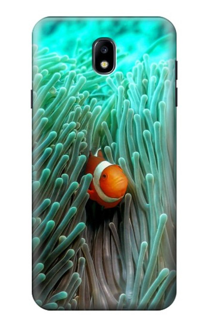 W3893 Ocellaris clownfish Hülle Schutzhülle Taschen und Leder Flip für Samsung Galaxy J7 (2018), J7 Aero, J7 Top, J7 Aura, J7 Crown, J7 Refine, J7 Eon, J7 V 2nd Gen, J7 Star