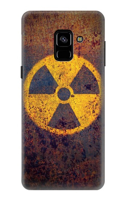 W3892 Nuclear Hazard Hülle Schutzhülle Taschen und Leder Flip für Samsung Galaxy A8 (2018)