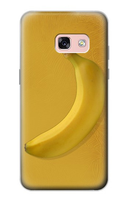W3872 Banana Hülle Schutzhülle Taschen und Leder Flip für Samsung Galaxy A3 (2017)