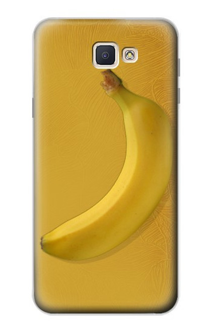 W3872 Banana Hülle Schutzhülle Taschen und Leder Flip für Samsung Galaxy J7 Prime (SM-G610F)