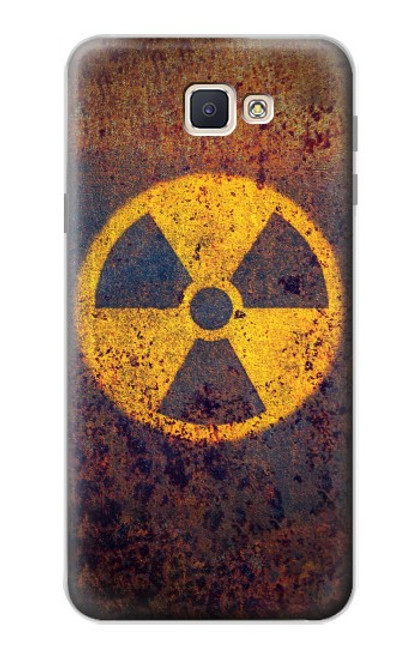 W3892 Nuclear Hazard Hülle Schutzhülle Taschen und Leder Flip für Samsung Galaxy J7 Prime (SM-G610F)