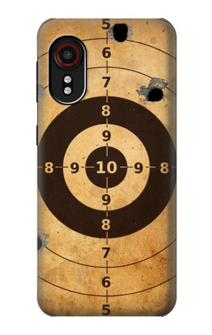 W3894 Paper Gun Shooting Target Hülle Schutzhülle Taschen und Leder Flip für Samsung Galaxy Xcover 5