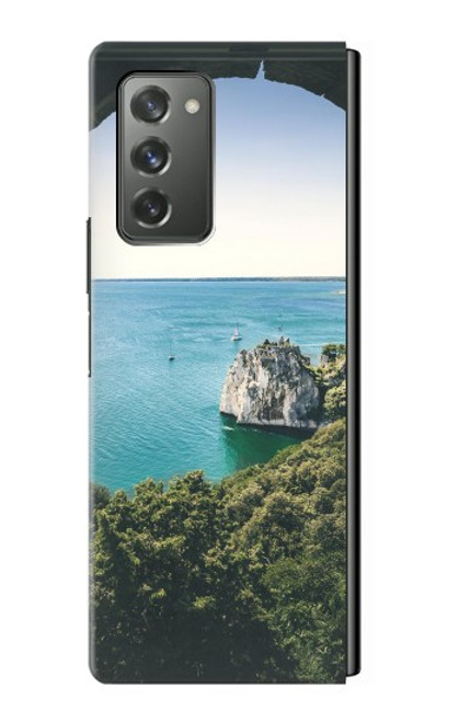 W3865 Europe Duino Beach Italy Hülle Schutzhülle Taschen Flip für Samsung Galaxy Z Fold2 5G