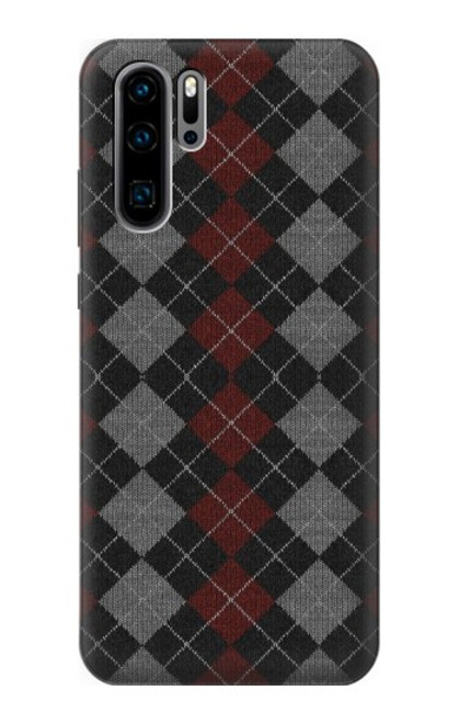 W3907 Sweater Texture Hülle Schutzhülle Taschen und Leder Flip für Huawei P30 Pro