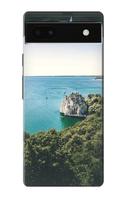 W3865 Europe Duino Beach Italy Hülle Schutzhülle Taschen und Leder Flip für Google Pixel 6a
