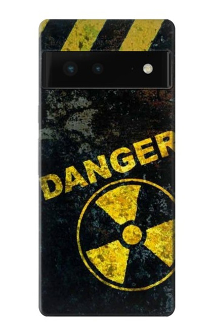 W3891 Nuclear Hazard Danger Hülle Schutzhülle Taschen und Leder Flip für Google Pixel 6