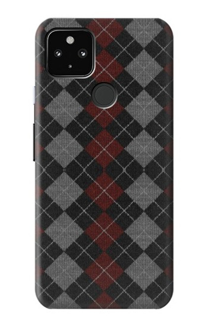 W3907 Sweater Texture Hülle Schutzhülle Taschen und Leder Flip für Google Pixel 4a 5G