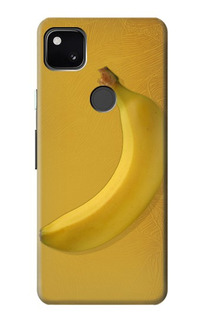 W3872 Banana Hülle Schutzhülle Taschen und Leder Flip für Google Pixel 4a