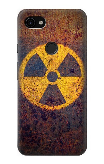 W3892 Nuclear Hazard Hülle Schutzhülle Taschen und Leder Flip für Google Pixel 3a XL