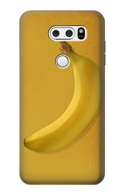 W3872 Banana Hülle Schutzhülle Taschen und Leder Flip für LG V30, LG V30 Plus, LG V30S ThinQ, LG V35, LG V35 ThinQ