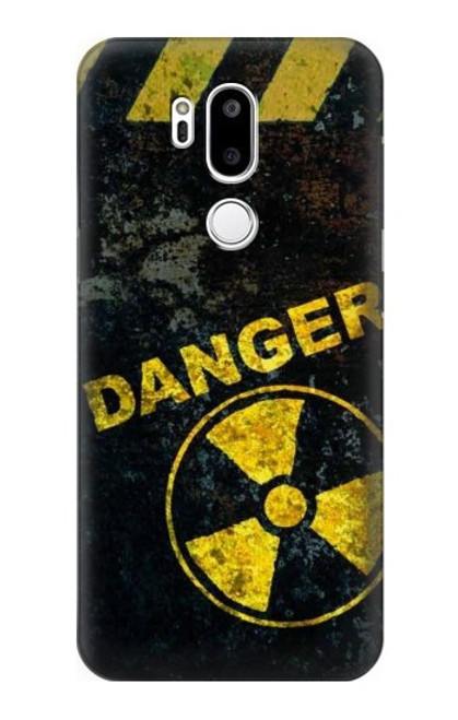 W3891 Nuclear Hazard Danger Hülle Schutzhülle Taschen und Leder Flip für LG G7 ThinQ