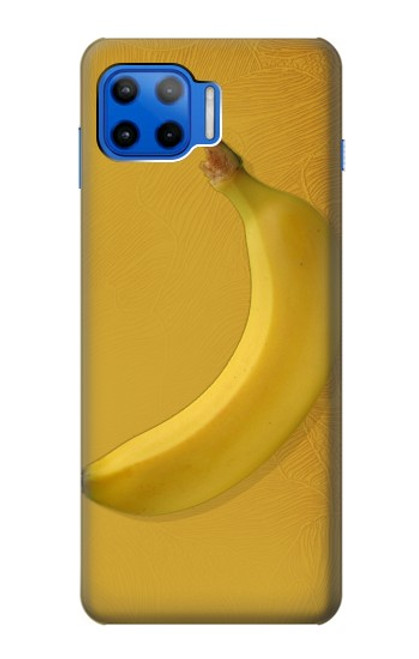W3872 Banana Hülle Schutzhülle Taschen und Leder Flip für Motorola Moto G 5G Plus