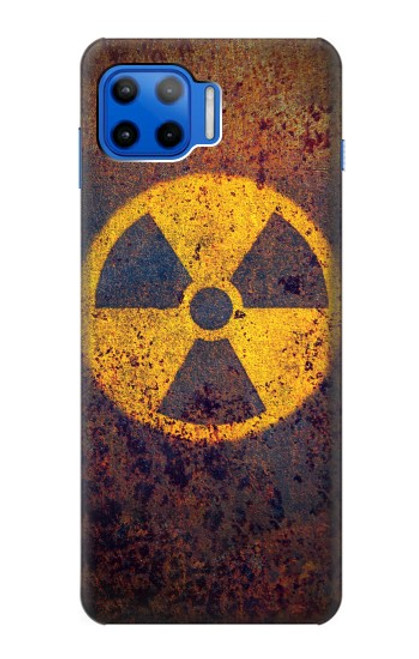 W3892 Nuclear Hazard Hülle Schutzhülle Taschen und Leder Flip für Motorola Moto G 5G Plus