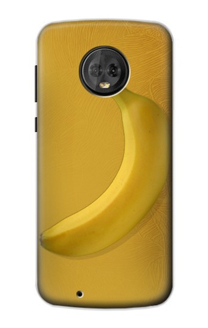 W3872 Banana Hülle Schutzhülle Taschen und Leder Flip für Motorola Moto G6