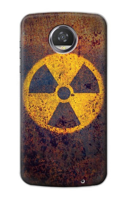 W3892 Nuclear Hazard Hülle Schutzhülle Taschen und Leder Flip für Motorola Moto Z2 Play, Z2 Force