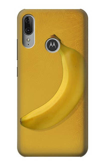 W3872 Banana Hülle Schutzhülle Taschen und Leder Flip für Motorola Moto E6 Plus, Moto E6s